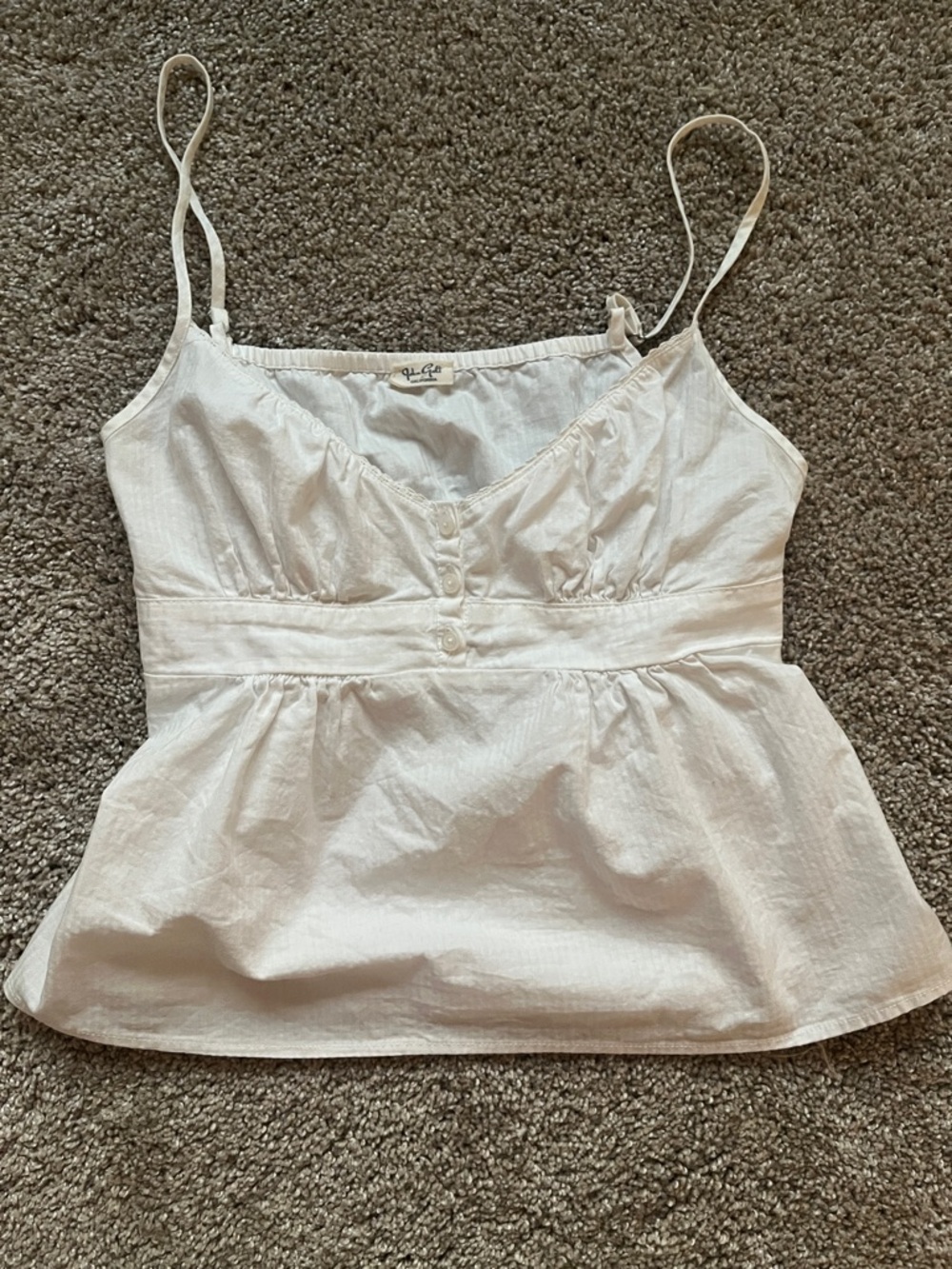 Brandy Melville John Galt Tiffany Tank White